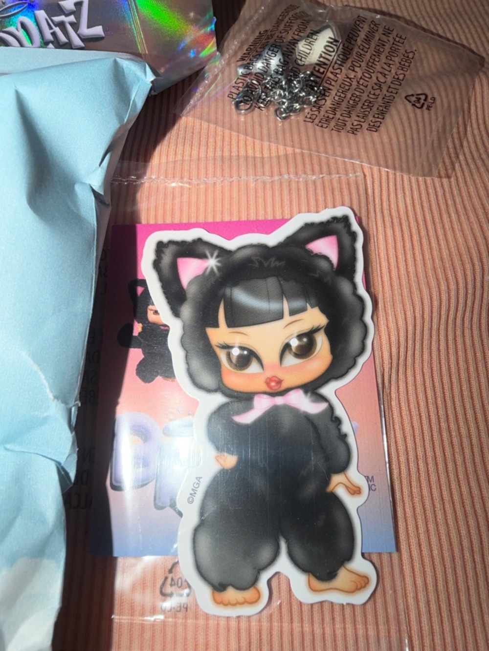 Bratz Bratziez Iconz Kool Kat Jade w/ Charm Clip & Accessory [New] - Picture 6 of 8